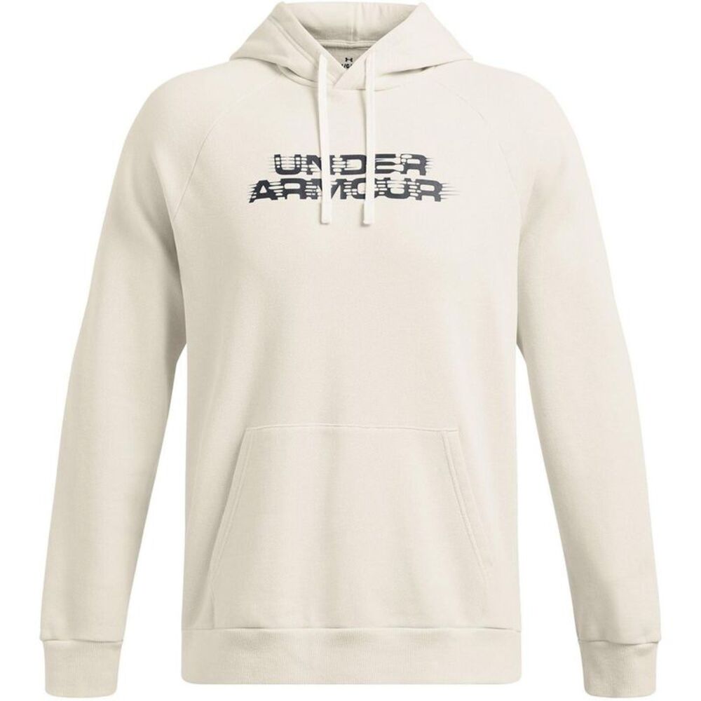 Under Armour Mens Rival  Drawstring Hoodie / White